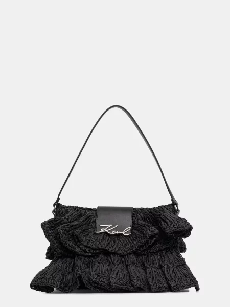 Karl Lagerfeld Torba za čez ramo črna