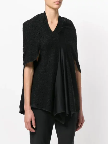 Krajková halenka Comme Des Garçons Pre-owned černá
