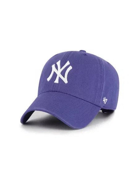 Capac Brand MLB Clean Up New York Yankees Cap Lilac Haze Universal negru
