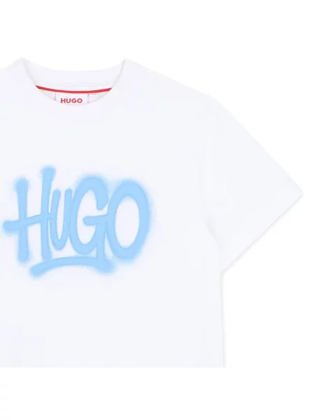 Koszulka dziecięca Hugo biała
