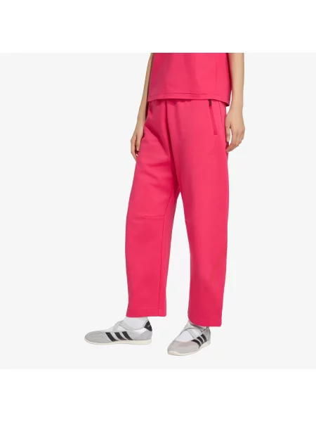 Pantaloni de trening adidas Z.N.E. Open Hem Pants Power Pink L roz