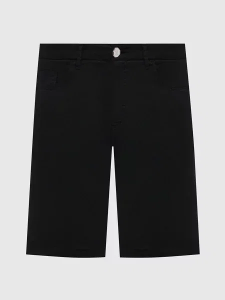 Шорты Stefano Ricci с вышивкой черные