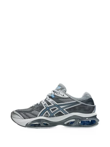Sneakerși Asics cu bretele gri