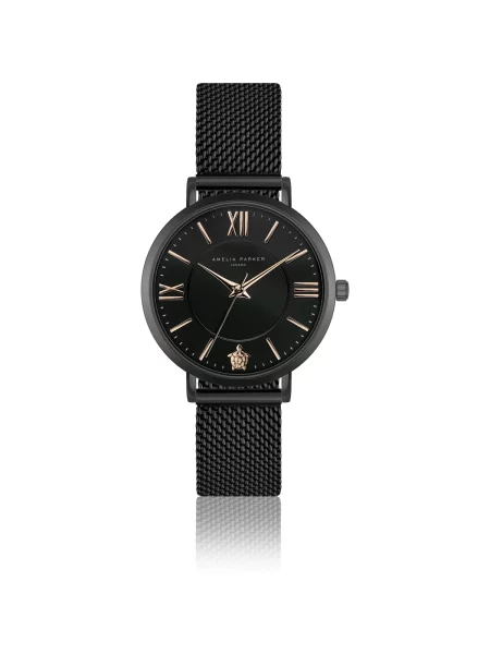Ceas Amelia Parker negru