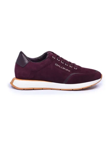 Sneakersy Baldinini zamszowe czerwone
