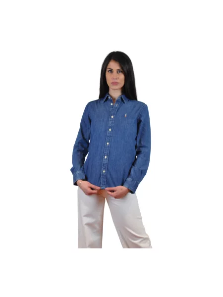 Bluzka Ralph Lauren niebieska