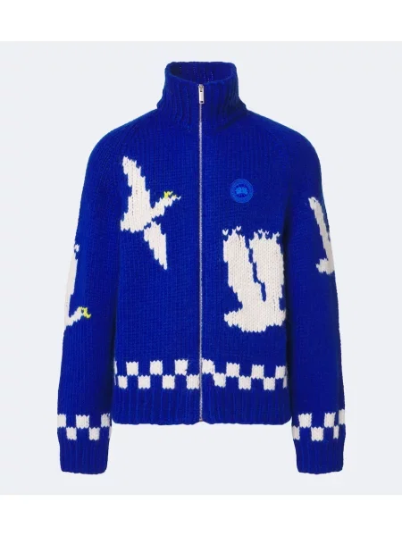 Sveter Canada Goose modrá