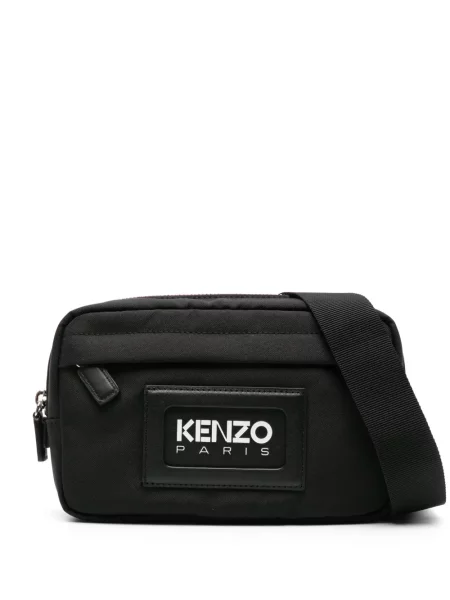 Curea Kenzo cu autograf negru