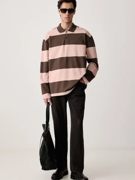 Les Deux longsleeve brązowa