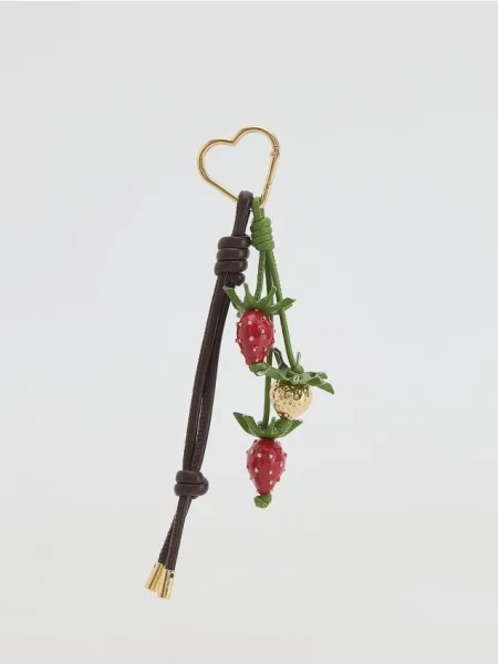 Reserved Breloc cu pandantive multicolor