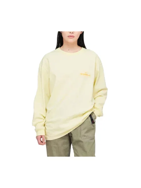 Długi top Gramicci z długim rękawem żółty