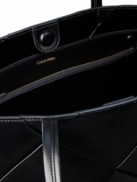 Geantă shopper Calvin Klein negru