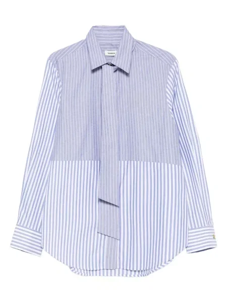 Cămașă Sandro cu dungi albastru