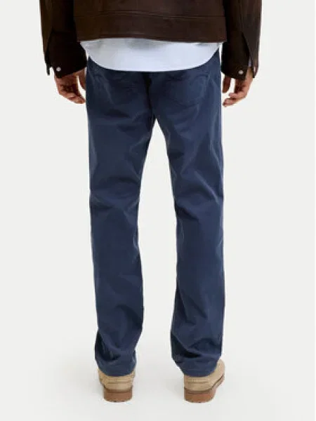 JACK & JONES Nohavice JPSTClark Finn námornícka modrá