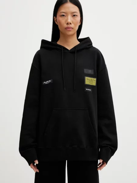 Maison Margiela hanorac de negru