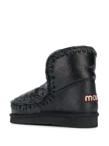 Botine Mou negru