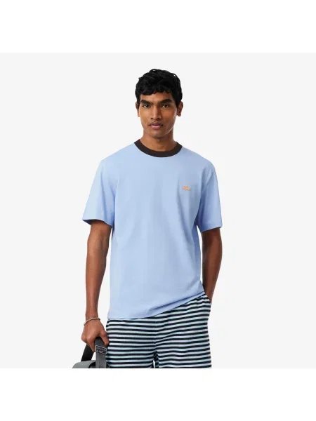Lacoste футболка чоловіча блакитна