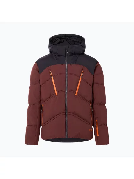 Snowboardová bunda Oakley TC Rykkinn grenache hnědá