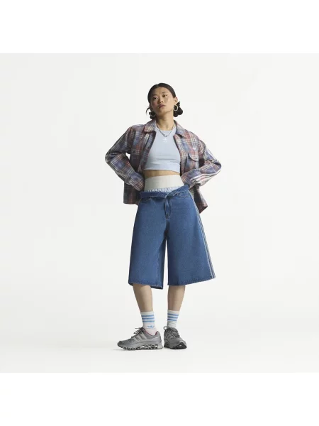 Джинсовые шорты Adidas