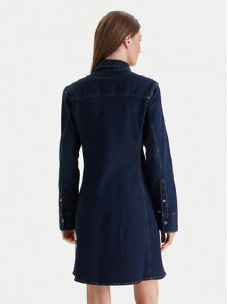 Calvin Klein Jeans Jeans obleka Mornarsko modra