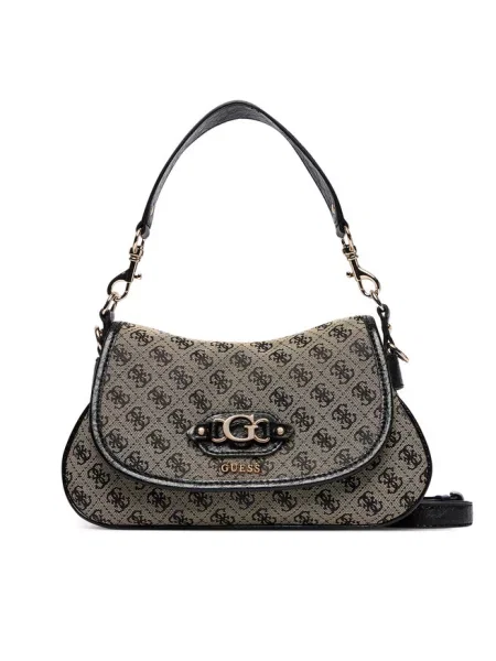 Guess Torebka Samantha Beżowy czarna