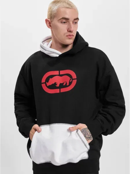 Суичър с качулка Ecko Unltd. бяло