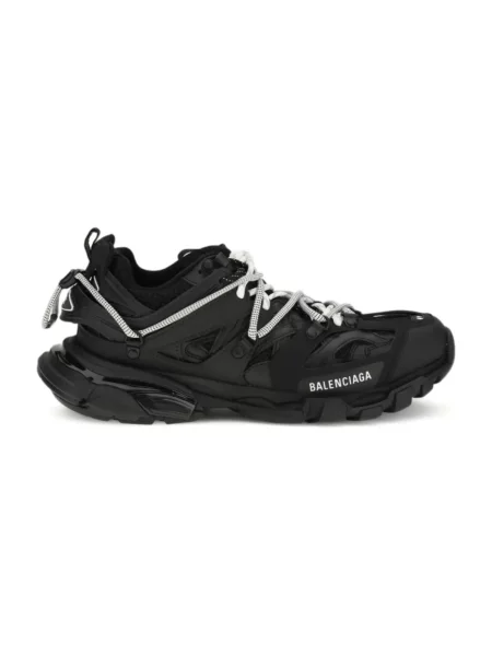 Kapcie Balenciaga skórzane czarne