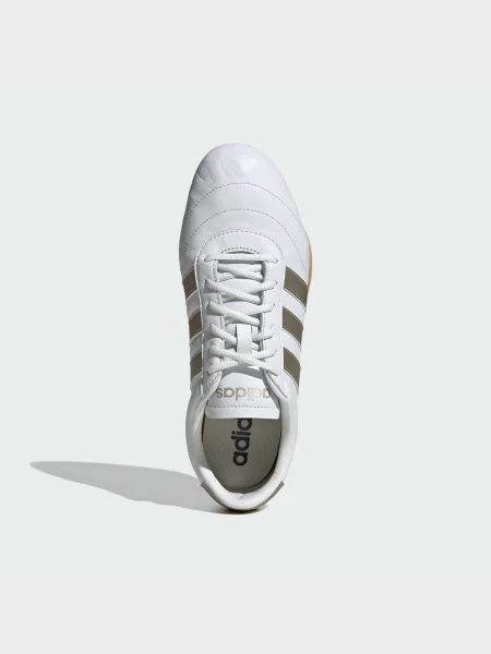 Кожаные кроссовки Adidas белые