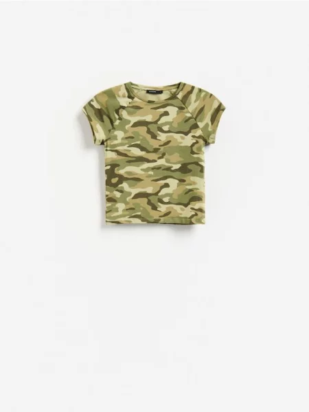 Reserved Tricou cu conținut ridicat de multicolor