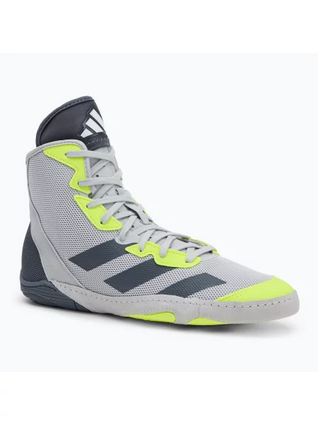 Buty bokserskie adidas Adizero team light grey/ team onix/ team sollar yellow 2 szare