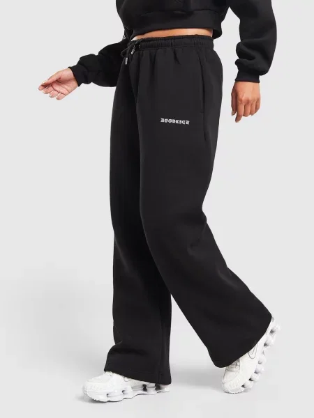 Hoodrich Spodnie Envy Oversized Wide Leg Joggers czarne