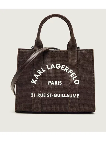 Geantă Karl Lagerfeld maro