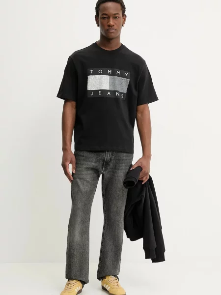 Tričko Tommy Jeans čierna