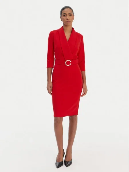 Rinascimento Rochie cocktail roșu