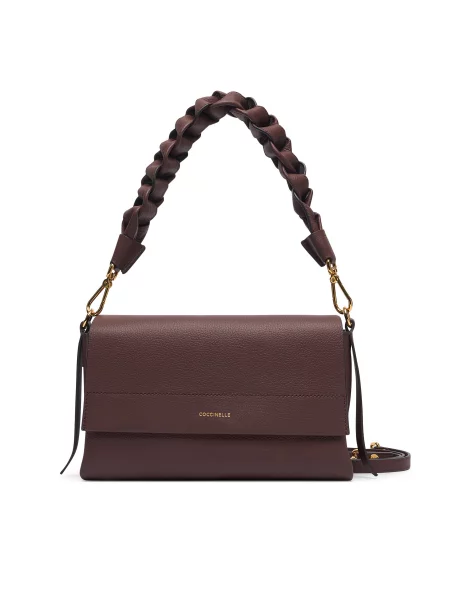 Τσάντα Coccinelle Boheme Grana Double E1 12 01 01 Μπορντό