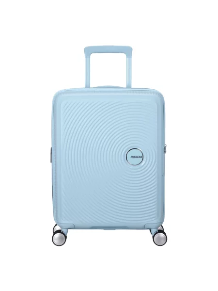 Walizka podróżna American Tourister Soundbox 41 l pastel blue niebieska