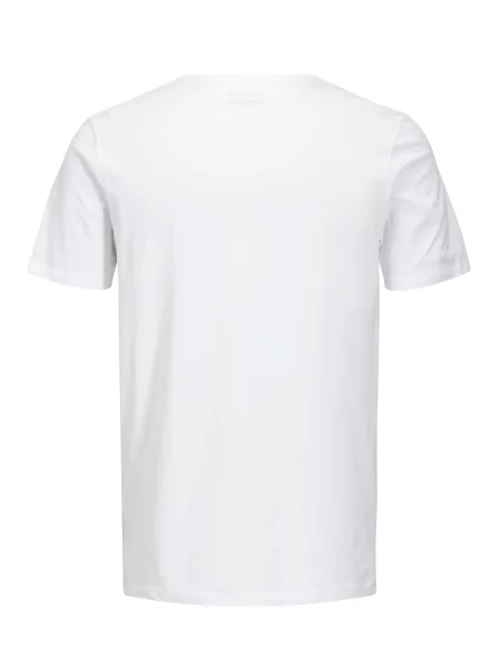 Jack & Jones Set de tricouri﻿ Basic alb