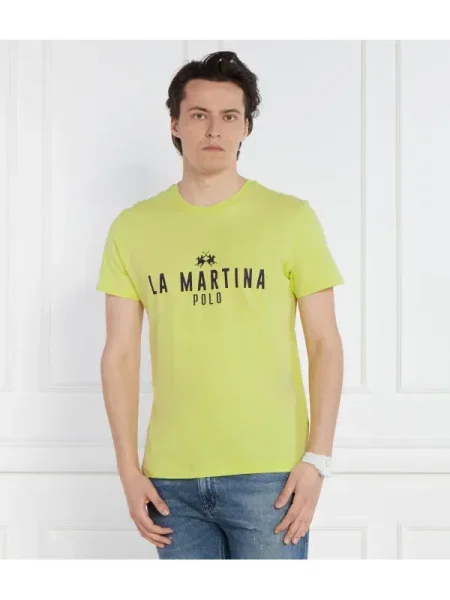 La Martina Tricou verde
