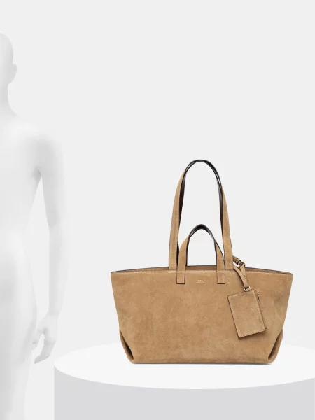 A.P.C. сумочка замшева LE DRUMMER