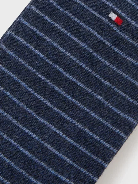 Носки Tommy Hilfiger в полоску синие