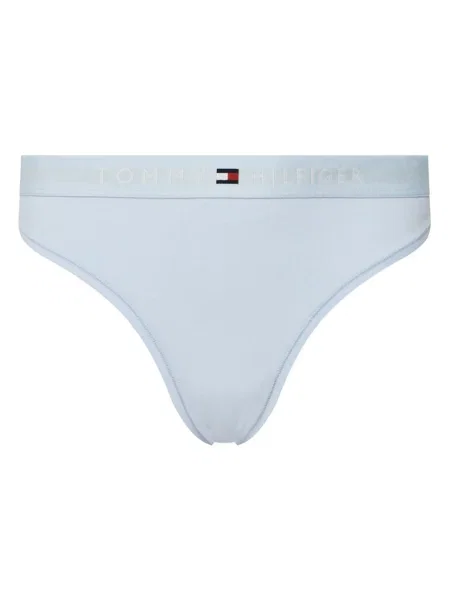 Tommy Hilfiger Stringové nohavičky modrá