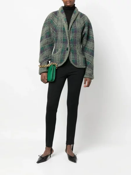 Kostkovaná bunda Missoni Pre-owned zelená