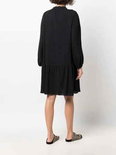 Rochie mini A.p.c. scurtă de costum negru