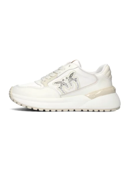 Sneakersy Pinko casual białe