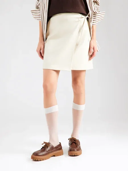 VERO MODA Fustă VMFAWN crem