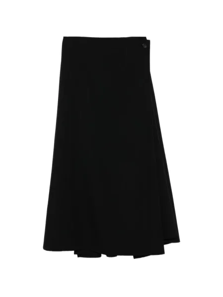 Fustă midi Yohji Yamamoto negru