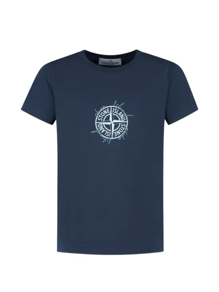 Koszulka dziecięca Stone Island niebieska