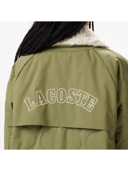 Куртка Lacoste зеленая