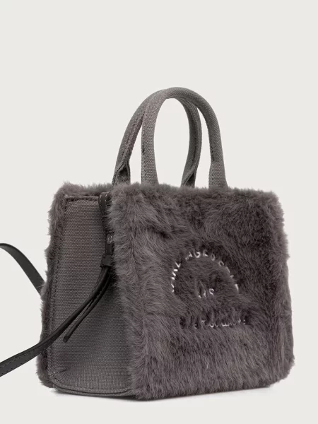 Karl Lagerfeld crossbody torbica siva