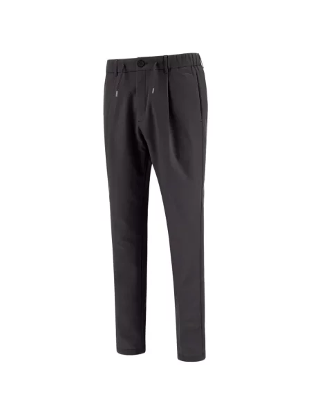 Pantaloni Herno cu cordon gri